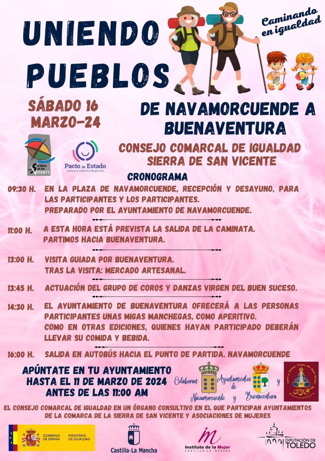 Uniendo pueblos de Navamorcuende a Buenaventura